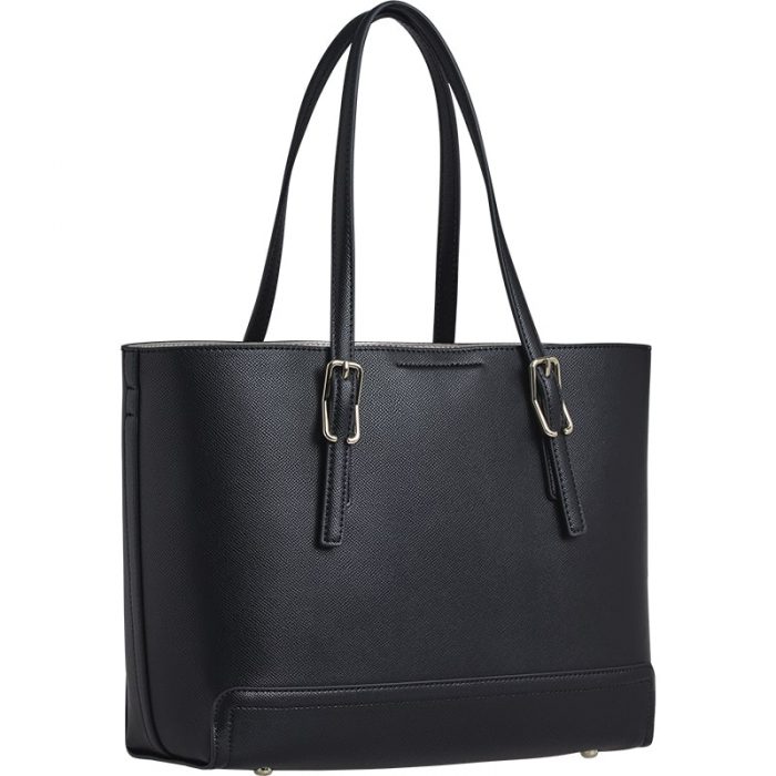 Bolso tote Tommy Hilfiger negro